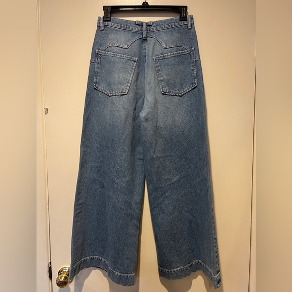 Triarchy Ms. Ava Cloud Stitch High Rise Jeans Size 27 - Picture 6 of 9